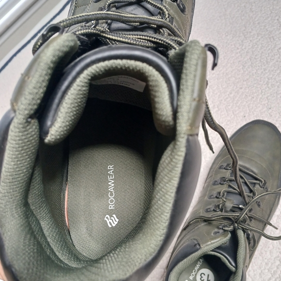 Rocawear Olive Green Streetwear Boots 13